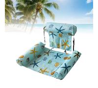 Inflatable Pool Lounge Chairs, Folding Portable Pool Floats Chairs, Pool Floats Chairs for Adult Heavy Duty, Multipurpose Water Sofa Backrest Chairs for Party Summer Beach Fun (Green)