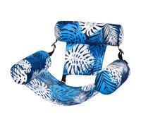 Inflatable Pool Lounger - Floating Water Hanging Chair, Portable Foldable Air Bed, Comfortable Relaxation Seat, Outdoor Swimming, Lake, River, Holiday, Travel, Family Reunion, Leisure