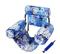 Inflatable Pool Lounger for Adults, Inflatable Pool Swimming Seats, Floating Water Hammock, Pool Toy, Pool Accessories for Party, Summer, Beach