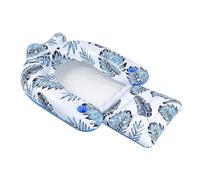 Inflatable Pool Lounger - Tropical Leaves Large Pool Float Chairs with Headrest and Foot Rest | Floating Chair for Swimming Pool, Toy for Adults