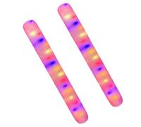 Inflatable Pool Noodles - Colorful Flotation Sticks, 2x Adult Swimming Poles for Water Games, Summer Lightweight Floats | Giant Pool Tubes for Swimming Pool Fun in the Lake Outdoor