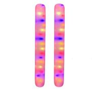 Inflatable Pool Noodles For Adults | Adults Swim Noodles,Giant Outdoor Water Floating Toy, Built-in Shiny Colorful Light For Swimming Beach Lake Party