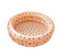 Inflatable Pool PVC Thickened Ocean Balls Tent Toys Summer Toy Inflatable Swimming Pool Household Garden Courtyard(Love,44.89in)