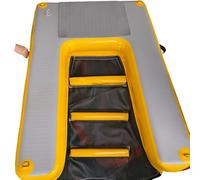 Inflatable Pool Ramps for Dogs, Includes Pump/Rope/Repair Kit, Portable Water Exit Solution for Swimming Pools/Lakeside/Boat/Dock Use