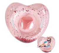 Inflatable Pool Ring | Heart Shape Swim Rings,Sports And Entertainment Supplies for Girls Beach Shower Party Wedding Engagement Graduation