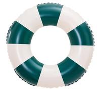 Inflatable Pool Rings for Adults, 35 Inch Thickened Large Buoyancy Retro Striped Pool Float Water Toys for Summer Beach Swimming