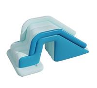 Inflatable Pool Slide: Foldable Blow Ramp, Versatile Use Water Setting No Slip | Beach Residential Outdoor Community Recreation Equipment,