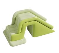 Inflatable Pool Slide, Folding Swimming Ramp, Non Slip Family Sized Design, Quick Setup Blow Up Toy for Backyard Birthday Hotel Water Park Outdoor Fun Recreation, 1 Piece