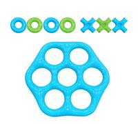 Inflatable Pool tic tacs Games For Family, Floating Toss Board With Rings & X Pieces, Large Multiplayer Swimming Pool Toy, Reversible Two-Sided Design For Backyard Or Beach, 100x90cm