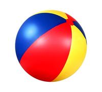 Inflatable Pool Toy - Large Beach Balls Bulk | Giant Rainbow Inflatable Pool Toy | Large PVC Swimming Ball For Kids And,lorful Summer Party Favor For Beach Games, Backyard Water Fun, Outdoor