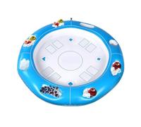 Inflatable Pool Tray - Floating Drink Table Portable Foldable Snack Stand Design Quick Inflation Function | for Indoor Outdoor Beach River Party Summer A
