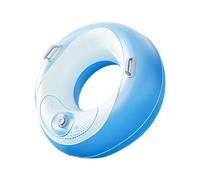 Inflatable Pool Tube - 35.43 Inch Thick PVC Float | Double Handle Non-Slip Water Float, Durable Swimming Ring For Women And Sea, Lake, River, Beach, Party,