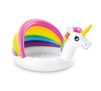 Inflatable pool, water paddling pool, unicorn pool, roof, Intex 57113