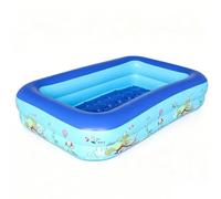 Inflatable Pools for Adults - Large Reinforced Sea Creature | Family Inflatable - Children's Backyard Grass Outdoor - Summer Aquatic Pool (140 X 90 X 45 Cm)