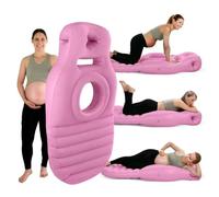 Inflatable Pregnant Pillow Full-Body Pregnant Woman air Cushion Bed Expectant Mother Pillow with Abdominal Hole The Best Prone Sleep, Expectant Mother Essentials