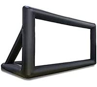 Inflatable Projection Screen - 17ft Rear Projection for Outdoor Movies, Perfect for Film Fans and Gatherings