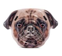 Inflatable Pug Face Island Pool Float