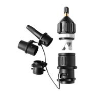 Inflatable Pump Adapter - Air Connection with Strong Seal for Inflatable Boat Equipment, Conventional Pump Attachment Tool, Durable Air Adapter Unit, Boat Accessories F