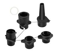 Inflatable Pump Adapter, Portable Pump Holder, 4-Way Compact Adapter for Inflating Inflatable Boats Kayaks Boards for Outdoor Activities
