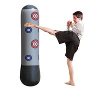 Inflatable Punching Bag, Bounce Back Boxing Toy, 62.99 inches Training Bag with Stable Base, Premium Kids Fitness Toy with Sturdy Material, Active Play Equipment, Exercise Basics for Boys Girls