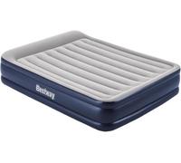 Inflatable Queen Airbed, Bestway Tritech W/ Air Pump & Carrying Bag 203X152X46Cm