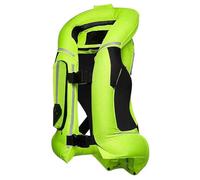 Inflatable Reflective Motorcycle Airbag Vest, Breathable Adjustable Reusable Motocross Armor Protective Gear for Men Women, Top Choice for Cycling Safety Gifts,Green,XX-Large