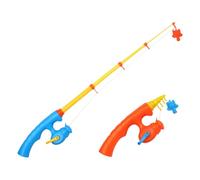 Inflatable Ring for Kids 1pc Random Colour Pool Fishing Toys Games Summer Floating Toy Magnet Pole Stretchable Table Bathtub Fishing Toys For Toddlers Outdoor Pool Water Cat Sand And (One Size)
