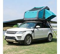 Inflatable Roof Tent, Portable Pop-up Roof Tents, Waterproof and Windproof, for SUVs, Vans, Trucks, Sedans, Ideal for Camping, Overland Travel(Rooftent with 180° awning)