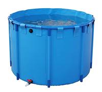 Inflatable Round Above Ground Pool - Extra Large Frame for Family Fun, Suitable for 23 to 59 Inches Depth