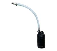 Inflatable Rubber Drain Bag - Sewer Pipe Sealing Test Plug with Hand Pump 5-11cm for Sinks, Showers,Natural Inner Diameter(5cm)