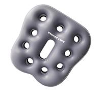Inflatable Seat Cushion - 40x40x6cm PVC Foldable Portable Breathable Square Pad | Office Home Travel Airplane Stadium Hiking Camping Bleacher Support | Anti Moisture Comfort Sitting Solution, Space
