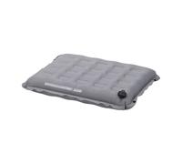 Inflatable Seat Cushion - Compact Pad for Extended Comfort | Lightweight Vinyl with Reflective Safety Stripe, Ergonomic Support Tool for Air Travel, Outdoor Camping Seating Gear, 16.54x13.39x2.76 in