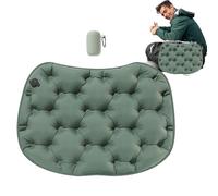 Inflatable Seat Cushion, Stadium Seat Cushion for Pressure Relief, with Storage Container, Lightweight Office Chair Seat Pad for Grandstands, Patios, Wheelchairs, Stadiums, Cars, Trains