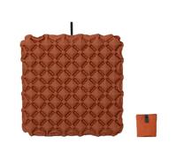 Inflatable Seat Cushion Travel Pad Ergonomic Cushion Camping Mat Chair Pad with Quick Inflation Valve Suitable for Camping, Hiking, Travel, Beach, Poo, Brown