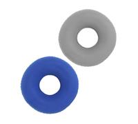 Inflatable Seating Cushion Ring 2 Pack Plush PVC Comfort Pad