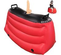 Inflatable Sex Chair,Sex Position aid Cushion with a Suction-Cup Dildo for Sex Position,Dual Stimulator Sex Toy,Sex Bondage Chair with Sex Toy Mount for Women Couples Adult