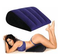 Inflatable Sex Pillow for Adult Games Triangle Auxiliary Cushion G Spot Position Aid Bed Navy Wedge Portable Sex Toy Multifunctional Support Pillow