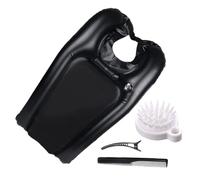 Inflatable Shampoo Basin,Movable Leakproof Blow Up PVC Mobile Salon - Disabled Shampoo Bowl Hair Wash Station | for Elderly Seniors Injured Pregnant Women Children