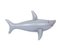 Inflatable Shark Toy - 100 Cm Extra Large Floating Marine Animal Figurine for Kids Pool Outdoor and Indoor Play Birthday Party Decorations