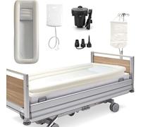 Inflatable Shower Bathtub Kits, Portable Medical PVC Bedside Shower Bathtub Kit, Bath in Bed Assistive Aid for Disabled, Elderly, Bedridden Patient