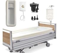 Inflatable Shower Bathtub System, Medical Bedside Shower Bath Basin Kit,PVC Portable Bathtub with Electric Air Pump,Bath in Bed Assistive Aid for Disabled, Elderly, Bedridden Patient