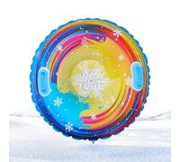 Inflatable Sled Toy, Cold-Resistant Sledding, Handles Inflatable Tube, Winter Outdoor Accessory, Family Activities Gear, Boys Girl Fun, Skiing Snow Sport for Winter Outdoor Family Activities