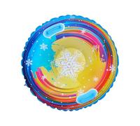 Inflatable Sledge for Winter Sports | Cold Resistant Sled Game - Inflatable Buoy with Handles | for and Boys Girls Fun Skiing and