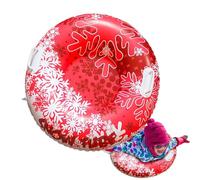 Inflatable Sledge | Inflatable Snow Sledge, Folding Toy 80 cm Outdoor Winter Activities for Girls Boys Teens Adults Family