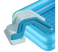 Inflatable Slide - Quick-Setup Ramp, Foldable Water Slide | Non-Slip Pool Attachment, Compact Recreation for Summer Events, Outdoor Camping, Hotel Gardens, Youth Fun Play