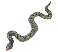 Inflatable Snake - Fake Simulation Toy | Blow Up Pool Accessory | Floating Garden Snake To Deter Birds For Fruit, Perfect For Games, Carnivals, And Beach Vacations, Fun Outdoor Decoration