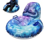 Inflatable Snow Sled - Heavy Duty Cold-Resistant Ergonomic Sled - Winter | Outdoor Winter Sledding Toy for Sports Beach Park Backyard Garden Skating Skiing Outdoors Rescue Sand Holiday