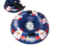 Inflatable Snow Sled | Heavy Duty Cold-Resistant | Outdoor Winter Sledding | Snowboard Sledding Tubes For Christmas Snowboard Beach Parks Backyards Gardens Skating Skiing Outdoors Rescue