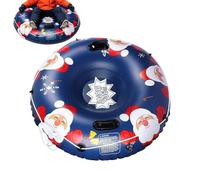 Inflatable Snow Sled Inflatable Snowboard Sleds Handles | Snowboard Sledding Tubes Sports Beach Backyards Gardens Skating Skiing Outdoors Rescue Sand Christmas Activities Adventure