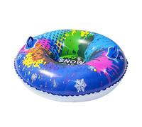 Inflatable Snow Sled With Handles With Non Slip And Design Anti Tipping Mechanism, Thickened PVC Snow Tube Sledge, Ergonomic Winter Outdoors Sports Equipment For Kids Adults Family Fun
